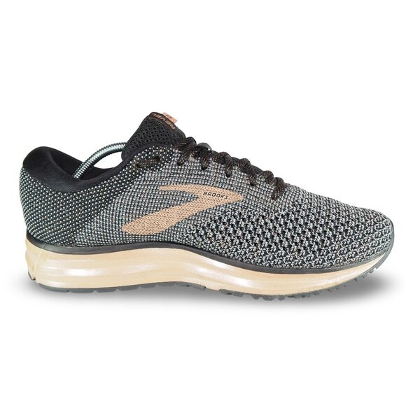 Brooks Revel 2 Performance Running Shoes Women's 10 Grey Rose Gold 1202811B038 - Picture 7 of 11